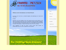 Tablet Screenshot of fahrrad-pietzsch.de